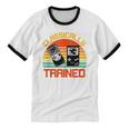 Vintage Retro Classically Trained Video Game 90s Nostalgia Unisex Cotton Ringer T-Shirt Vintage Retro Classically Trained Video Game 90s Nostalgia Unisex Cotton Ringer T-Shirt