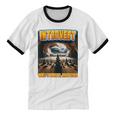 World Introvert Day Quiet Strength Inner Calm Unisex Cotton Ringer T-Shirt