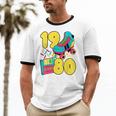 1980 Retro Raised In The 80s Old School Nostalgia Vibes Unisex Cotton Ringer T-Shirt