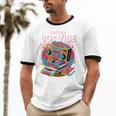1980s 80s Reunion Nostalgia Memories Music School Grew Up Unisex Cotton Ringer T-Shirt
