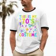 This Is My 70's Costume Nostalgia Mixtape Era 1970s Party Premium Tri-Blend Unisex Cotton Ringer T-Shirt
