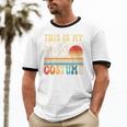 This Is My 70s Costume Vintage Nostalgia Mixtape 1970s Party Unisex Cotton Ringer T-Shirt This Is My 70s Costume Vintage Nostalgia Mixtape 1970s Party Unisex Cotton Ringer T-Shirt