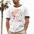 This Is My 70s Costume Vintage Style Nostalgia 1970s Retro Unisex Cotton Ringer T-Shirt
