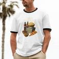 80's & 90's Nostalgia T- Shirt I Miss Movie Night Unisex Cotton Ringer T-Shirt