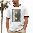 90s MUSIC NOSTALGIA GRAPHIC Unisex Cotton Ringer T-Shirt