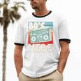 90's Vibe Vintage Style Cassette Tape Nostalgia 1990s Party Unisex Cotton Ringer T-Shirt 90's Vibe Vintage Style Cassette Tape Nostalgia 1990s Party Unisex Cotton Ringer T-Shirt