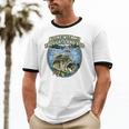 Alone With My Thoughts And Rod Introvert Fishing Antisocial Unisex Cotton Ringer T-Shirt Alone With My Thoughts And Rod Introvert Fishing Antisocial Unisex Cotton Ringer T-Shirt