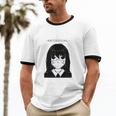 Anime Antisocial Introvert I Hate People Anti Social EMD Unisex Cotton Ringer T-Shirt Anime Antisocial Introvert I Hate People Anti Social EMD Unisex Cotton Ringer T-Shirt