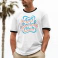 Anti-Social Club Introvert Humor Unisex Cotton Ringer T-Shirt