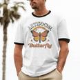 Antisocial Butterfly Tee For Introvert Men Women Girls Unisex Cotton Ringer T-Shirt