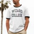 Antisocial WIZARD COLLEGE Introvert Don't Call Me Unisex Cotton Ringer T-Shirt Antisocial WIZARD COLLEGE Introvert Don't Call Me Unisex Cotton Ringer T-Shirt