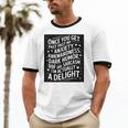 Anxiety Awkward Dark Humor Quote Introverts Sarcastic Unisex Cotton Ringer T-Shirt Anxiety Awkward Dark Humor Quote Introverts Sarcastic Unisex Cotton Ringer T-Shirt