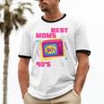 The Best Moms Are 90s Girls 90s Aesthetic Mom Nostalgia Unisex Cotton Ringer T-Shirt The Best Moms Are 90s Girls 90s Aesthetic Mom Nostalgia Unisex Cotton Ringer T-Shirt