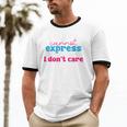 Words Cannot Express How Much I Don't Care Introvert Unisex Cotton Ringer T-Shirt