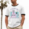 I Can't Go My Cat Said No Introvert Anxiety Cat Lover Unisex Cotton Ringer T-Shirt I Can't Go My Cat Said No Introvert Anxiety Cat Lover Unisex Cotton Ringer T-Shirt