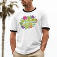 Cartoons Retro 18 Years Later Groovy Pop Art Nostalgia Unisex Cotton Ringer T-Shirt
