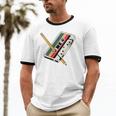 Cassette 90s Costume Party Nostalgia Unisex Cotton Ringer T-Shirt