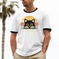 Cat Eww People Introvert Meme Women Men Kids Unisex Cotton Ringer T-Shirt Cat Eww People Introvert Meme Women Men Kids Unisex Cotton Ringer T-Shirt