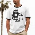 Cat What Humor Introvert Anti-Social Unisex Cotton Ringer T-Shirt Cat What Humor Introvert Anti-Social Unisex Cotton Ringer T-Shirt