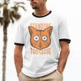 Cat Lover Antisocial Too Close Introvert People Hater Unisex Cotton Ringer T-Shirt Cat Lover Antisocial Too Close Introvert People Hater Unisex Cotton Ringer T-Shirt