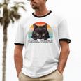 Cat Pun Introvert Anti Social Ew People Kitty Unisex Cotton Ringer T-Shirt Cat Pun Introvert Anti Social Ew People Kitty Unisex Cotton Ringer T-Shirt