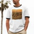 Cat Sloth Dog Retro Nostalgia Roadtrip Photo Unisex Cotton Ringer T-Shirt Cat Sloth Dog Retro Nostalgia Roadtrip Photo Unisex Cotton Ringer T-Shirt