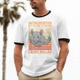 Chinchilla Owner Introvert Chinchilla Unisex Cotton Ringer T-Shirt Chinchilla Owner Introvert Chinchilla Unisex Cotton Ringer T-Shirt