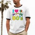 Dad I Love The 80's Retro 80s Nostalgia For Dad Unisex Cotton Ringer T-Shirt Dad I Love The 80's Retro 80s Nostalgia For Dad Unisex Cotton Ringer T-Shirt