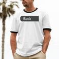 Dear Person Behind Me If You Can Read This Introvert Unisex Cotton Ringer T-Shirt