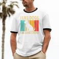 I Like Dogs And Maybe 3 People Introvert Unisex Cotton Ringer T-Shirt I Like Dogs And Maybe 3 People Introvert Unisex Cotton Ringer T-Shirt