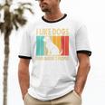 I Like Dogs And Maybe 3 People Introvert Unisex Cotton Ringer T-Shirt I Like Dogs And Maybe 3 People Introvert Unisex Cotton Ringer T-Shirt