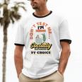 Don't Test Me Introvert's Unisex Cotton Ringer T-Shirt