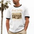 East Wing Never Forget American Vintage Nostalgia Unisex Cotton Ringer T-Shirt East Wing Never Forget American Vintage Nostalgia Unisex Cotton Ringer T-Shirt