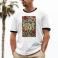Elder Emo Floral Gothic Vintage Nostalgia Unisex Cotton Ringer T-Shirt Elder Emo Floral Gothic Vintage Nostalgia Unisex Cotton Ringer T-Shirt