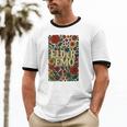 Elder Emo Floral Gothic Vintage Nostalgia Unisex Cotton Ringer T-Shirt