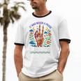 Elder Emo Nostalgia Skeleton Hand Unisex Cotton Ringer T-Shirt