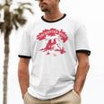 Enchanted Mesa Plateau Nostalgia Unisex Cotton Ringer T-Shirt