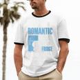 I Enjoy Long Romantic Walks To My Fridge Introvert Unisex Cotton Ringer T-Shirt I Enjoy Long Romantic Walks To My Fridge Introvert Unisex Cotton Ringer T-Shirt
