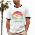 Error 404 Streaming Not Found Nostalgia VHS Retro Tape Unisex Cotton Ringer T-Shirt
