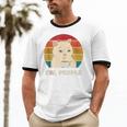 Ew People Introvert Cat Lover Crazy Colorful Cat Lady Unisex Cotton Ringer T-Shirt