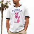 Ew People Introvert Ferrets Saying Mask Ferret Unisex Cotton Ringer T-Shirt Ew People Introvert Ferrets Saying Mask Ferret Unisex Cotton Ringer T-Shirt
