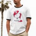 Ew People Unicorn Sarcastic Humor Introvert Unisex Cotton Ringer T-Shirt