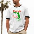 Florida Roots Florida Nostalgia Unisex Cotton Ringer T-Shirt Florida Roots Florida Nostalgia Unisex Cotton Ringer T-Shirt