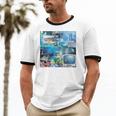 Frutiger Aero Retro Vibes Unisex Cotton Ringer T-Shirt