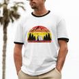 I Hate People That's Why I Camp Camper Meme Introvert Unisex Cotton Ringer T-Shirt