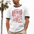 Hotrod Car Automotive Nostalgia Distressed Retro Unisex Cotton Ringer T-Shirt Hotrod Car Automotive Nostalgia Distressed Retro Unisex Cotton Ringer T-Shirt