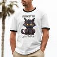 Humor Provocateur Sarcasm Closes The Silence Introvert Chat Unisex Cotton Ringer T-Shirt