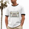 I'm From The 1900s Be Patient Retro Cassette Tape Premium Unisex Cotton Ringer T-Shirt