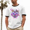 I’m This Old Retro 80s Nostalgia Alien Unisex Cotton Ringer T-Shirt
