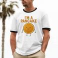 I’m a Pancake Meme For Nostalgia And Sci-Fi Fan Unisex Cotton Ringer T-Shirt